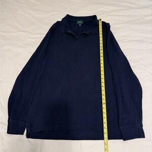 J. Crew Dark Blue Polo Shirt